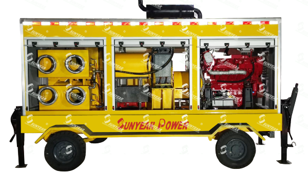 排澇應(yīng)急移動(dòng)泵車輕松應(yīng)對(duì)夏季南方多雨