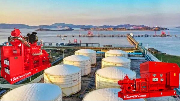 三業(yè)消防泵組在舟山廣廈石油中轉儲運工程二期的應用